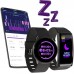Genius Fit Watch, smart watch with blood pressure, heart rate and body temperature monitor, waterproof, compatible with Fitness tracker apps on android and iOS, with multi sport and sleep quality mode Genius Fit Watch, smart watch with blood pressure, heart rate and body temperature monitor, waterproof, compatible with Fitness tracker apps on android and iOS, with multi sport and sleep quality mode