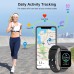 Smart Watch 2021 for Men Women, Fitness Tracker 1.69" Touch Screen Smartwatch Fitness Watch IP68 Waterproof 24 Sports, Heart Rate Monitor/Pedometer/Sleep Monitor, Activity Tracker for Android iPhone